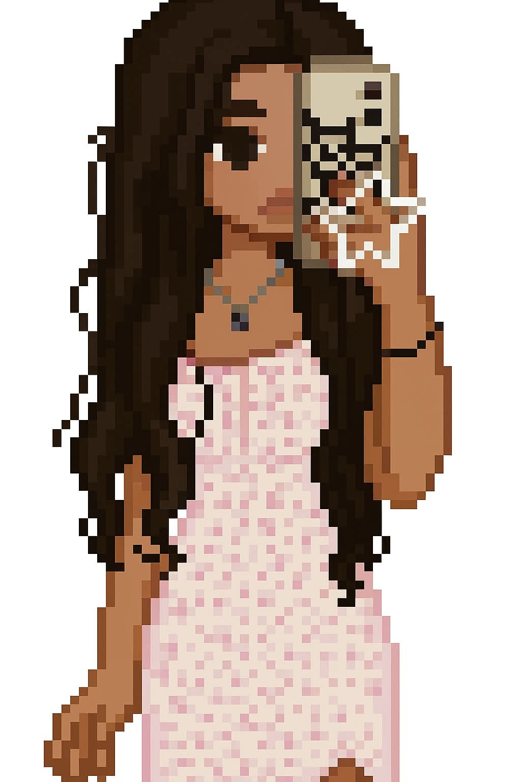 Avatar em pixel art da Andriellyn